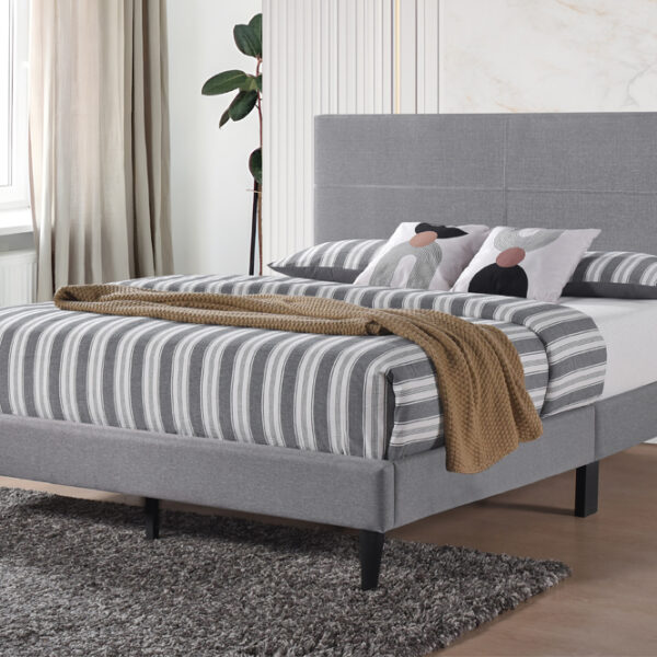 Model T2105 Grey Bed Frame